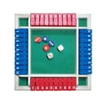 Traditional Four Wooden 10 Number Pub Bar Board Dice Game Interactive