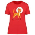 thumbnail image 1 of Traditional Fox Painting Tee Women's -Image by Shutterstock, 1 of 2