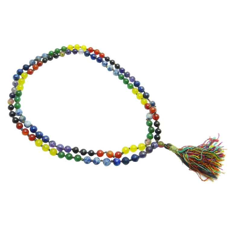 Traditional Gemstone Japa Mala Prayer Rosary Meditation Reiki