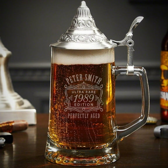 Traditional German Stein - Stein with Lid