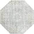 thumbnail image 1 of Traditional Haifa Collection Area Rug Gray - 4'x4' Octagon, 1 of 5