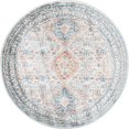 thumbnail image 1 of Traditional Haifa Collection Area Rug Multi - 3'11" Round, 1 of 5