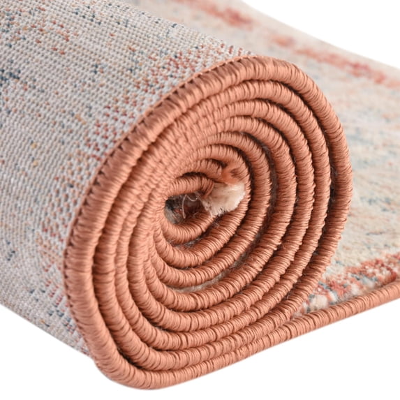 Traditional Haifa Collection Area Rug Red - 10'2" Square