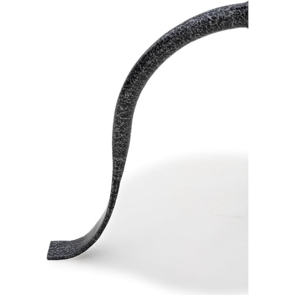 Traditional Hammered Steel Drinkers Friend Table