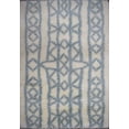 thumbnail image 1 of Traditional Hand Made Moroccan Design New Zealand Wool Light Blue Moroccan 4x6 Rug | TRD171446, 1 of 7