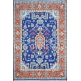 thumbnail image 1 of Traditional Handmade Serapi Wool Area Rug 8X10 Wool Area Rug Blue, Rust,, 1 of 8