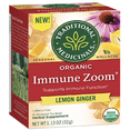 thumbnail image 1 of Traditional Immune Zoom Lemon Ginger Tea, 16ct (pack of 6), 1 of 5