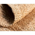 thumbnail image 1 of Traditional Indian Hand Woven Jute Rug, Handmade Jute Fabric Braided Decorative Floor Doorway Mat Rugs Various Sizes, 1 of 5