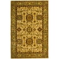 thumbnail image 1 of Traditional Ivory & Green Border Rug (8 ft. x 10 ft.), 1 of 4