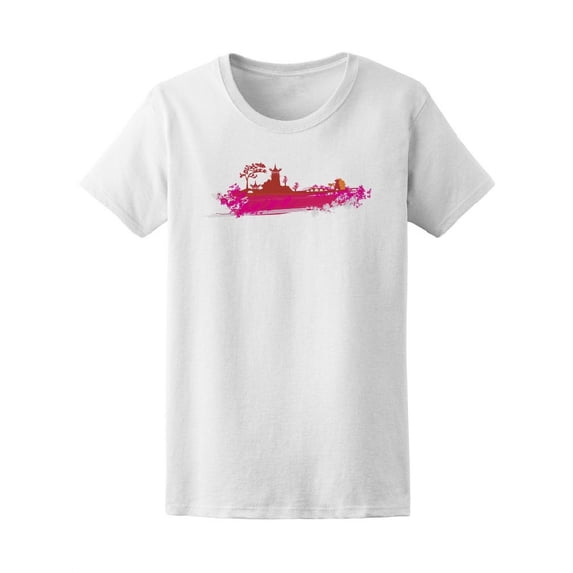Traditional Japanese Design Women's Tee - Image by Shutterstock