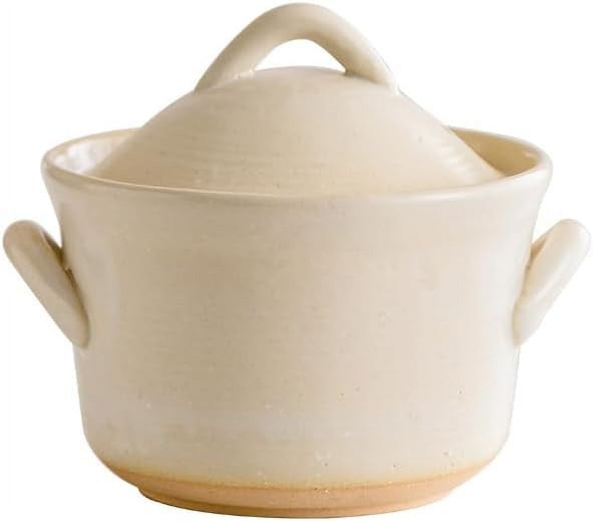 Traditional Japanese Donabe Cocer Rice Cooking Pot 3 Cups (2200cc