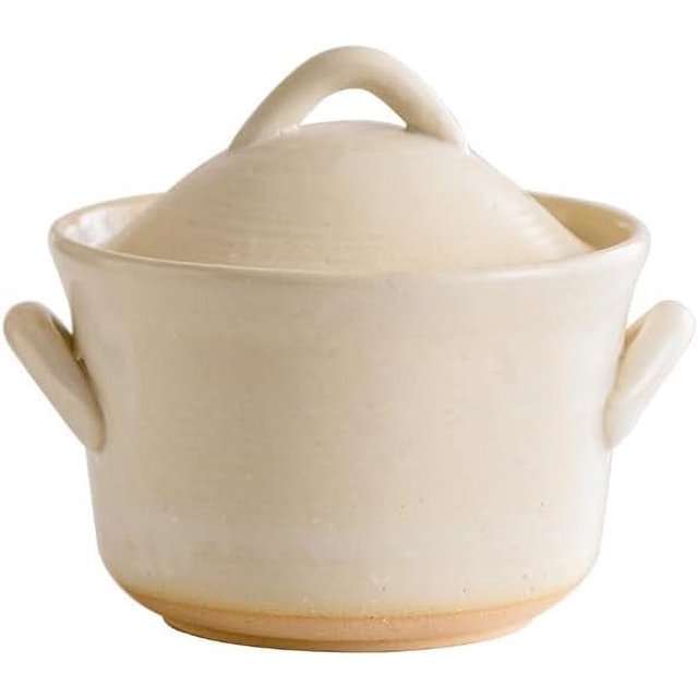 Traditional Japanese Donabe Cocer Rice Cooking Pot 3 Cups (2200cc