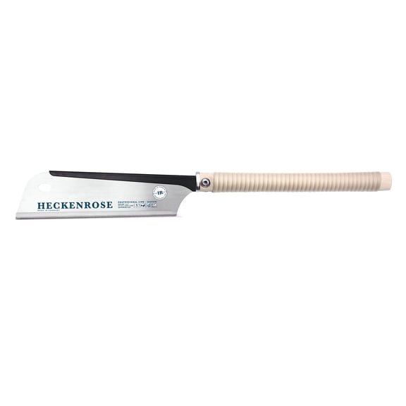 HECKENROSE Dozuki, Japanese Saw Made in Germany, 240 mm, Long Bast Handle