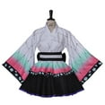 thumbnail image 1 of Traditional Japanese Style Dress with Butterfly Motif, 1 of 6