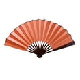 thumbnail image 1 of Traditional Japanese Style Hand Fan for Dance Wedding Party Performance, Lightweight Portable Folding Fan with Red Frame and Cloth Panel, Decorative Cultural Accessory Gift for Adults and Kids, 8 Inch, 1 of 6