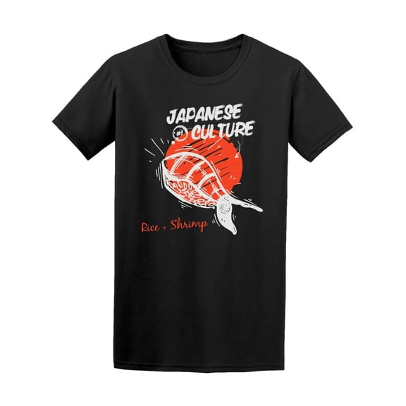 Traditional Japanese Sushi T-Shirt Men -Image by Shutterstock, Male Small