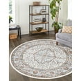 thumbnail image 1 of Traditional Jeopok Collection Area Rug Ivory - 12' Round, 1 of 5