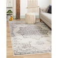 thumbnail image 1 of Traditional Jeopok Collection Area Rug Ivory - 6'x9', 1 of 5