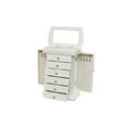 thumbnail image 1 of Traditional Large Jewelry Box White, 1 of 5