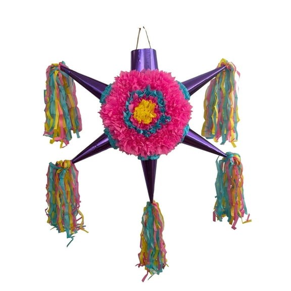 Traditional Large Star Piata Multi-Color