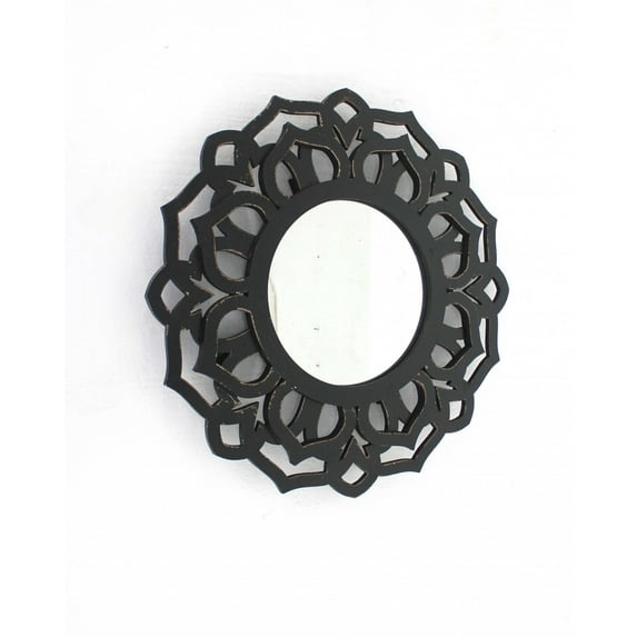 Traditional Lotus Wall Mirror