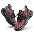 thumbnail image 1 of Traditional Luxury Dark Red Walking Shoes for Men Woman Lightweight Tennis Fashion Elastic Sports Shoes Cushion Basketball Shoes, 1 of 7