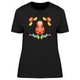 thumbnail image 1 of Traditional Matryoshka Painting T-Shirt Women -Image by Shutterstock, Female Small, 1 of 2