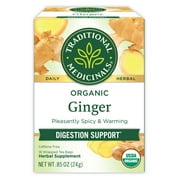 Traditional Medicinal Ginger, Organic Tea Bags, 16 Count