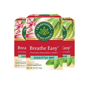 Traditional Medicinals Breathe Easy Seasonal Tea Made with organic ingredients, 16 CT (Pack - 3)