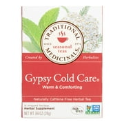Traditional Medicinals Herbal Tea Bags, Gypsy Cold Care, 16 Ct