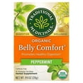 thumbnail image 1 of Traditional Medicinals, Organic Belly Comfort, Peppermint, Caffeine Free, 16 Wrapped Tea Bags, 0.06 oz Pack of 2, 1 of 2