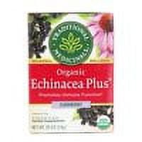 Traditional Medicinals Organic Echinacea Plus Elderberry Herbal Tea 16 Tea Bags