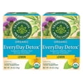 thumbnail image 1 of Traditional Medicinals Organic Everyday Detox Lemon Herbal Tea, Supports Healthy Skin & Liver Function, (Pack Of 2) - 32 Tea Bags Total, 1 of 3