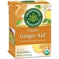 thumbnail image 1 of Traditional Medicinals Organic Ginger Aid Herbal Tea - Caffeine Free -16 Bags, 1 of 4