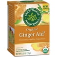 thumbnail image 1 of Traditional Medicinals Organic Ginger Aid Herbal Tea, Promotes Healthy Digestion, (Pack of 1) - 16 Tea Bags, 1 of 5