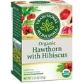 thumbnail image 1 of Traditional Medicinals Organic Hawthorn with Hibiscus -- 16 Tea Bags Pack of 2, 1 of 4