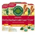 thumbnail image 1 of Traditional Medicinals Organic Herbal Cold Care Elderflower Spice Herbal Tea, Warm & Comforting Seasonal Wellness, (Pack Of 3) - 48 Tea Bags Total, 1 of 3