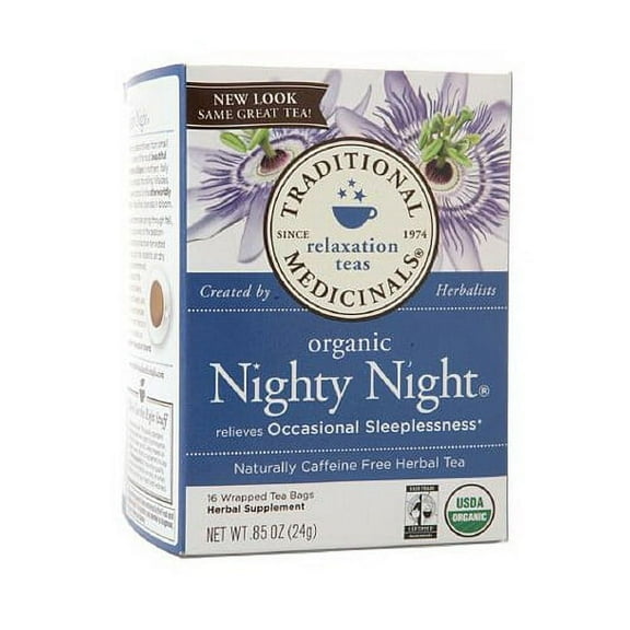 Traditional Medicinals Organic Nighty Night Herbal Tea Bags - 16 Ea