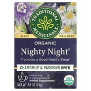 Traditional Medicinals Tea, Organic Nighty Night, Tea Bags, 16 Count
