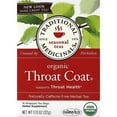 Traditional Medicinals Organic Throat Coat Caffeine Free Herbal Tea, 1.