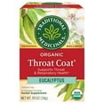 thumbnail image 1 of Traditional Medicinals Organic Throat Coat Eucalyptus Tea, 16 ct (Package May Vary), 1 of 5