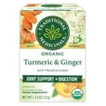thumbnail image 1 of Traditional Medicinals, Organic Turmeric with Meadowsweet & Ginger Herbal Tea Bags, 16 Count, 1 of 11