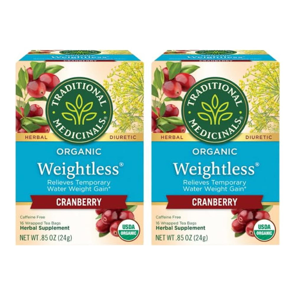 Traditional Medicinals Organic Weightless Cranberry Herbal Tea