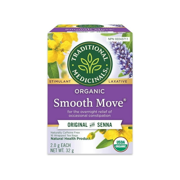 Traditional Medicinals Smooth Move Herb Tea - 16ct
