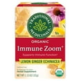 thumbnail image 1 of Traditional Medicinals Tea, Organic Immune Zoom Lemon Ginger, Tea Bags, 16 Count, 1 of 11