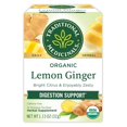 Traditional Medicinals Tea, Organic Lemon Ginger, Promotes Healthy