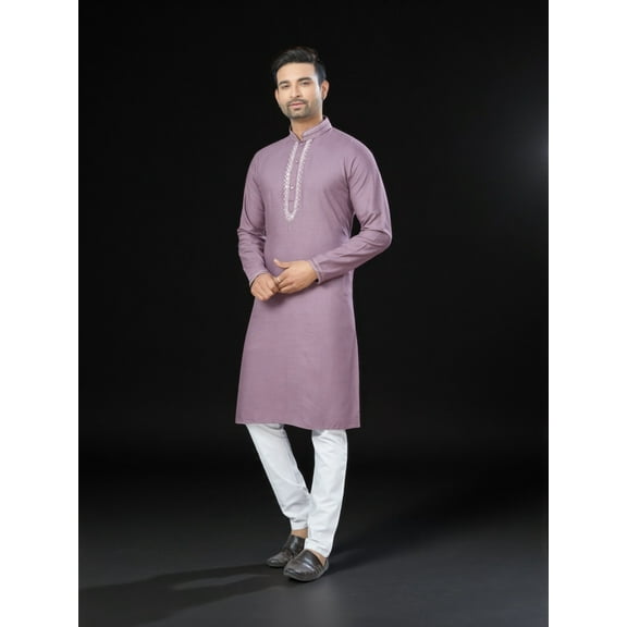 Traditional Men's Kurta Pajama Set– Cultural Wear for Men