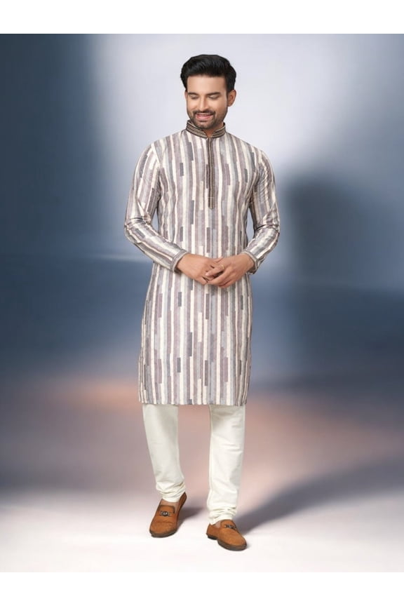 Traditional Men's Kurta Pajama Set&ndash; Cultural Wear for Men,219