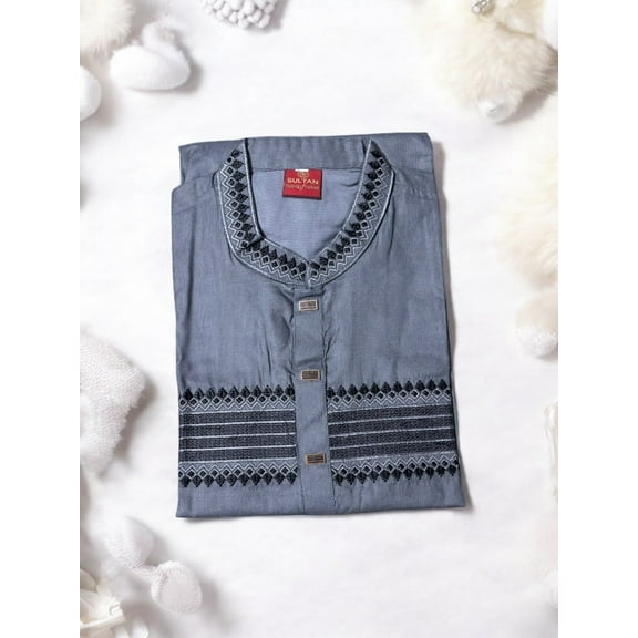 Traditional Men's Soft Cotton Kurta, Cultural Wear for Men,208