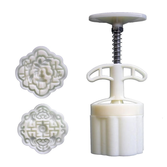 Traditional Moon Cake Molds MidAutumn Festival Moon Cake Maker Cookie Stamps